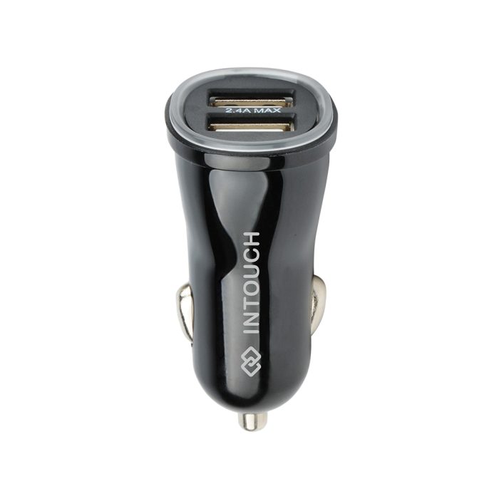 INTOUCH BLK DUAL C/CHARGER